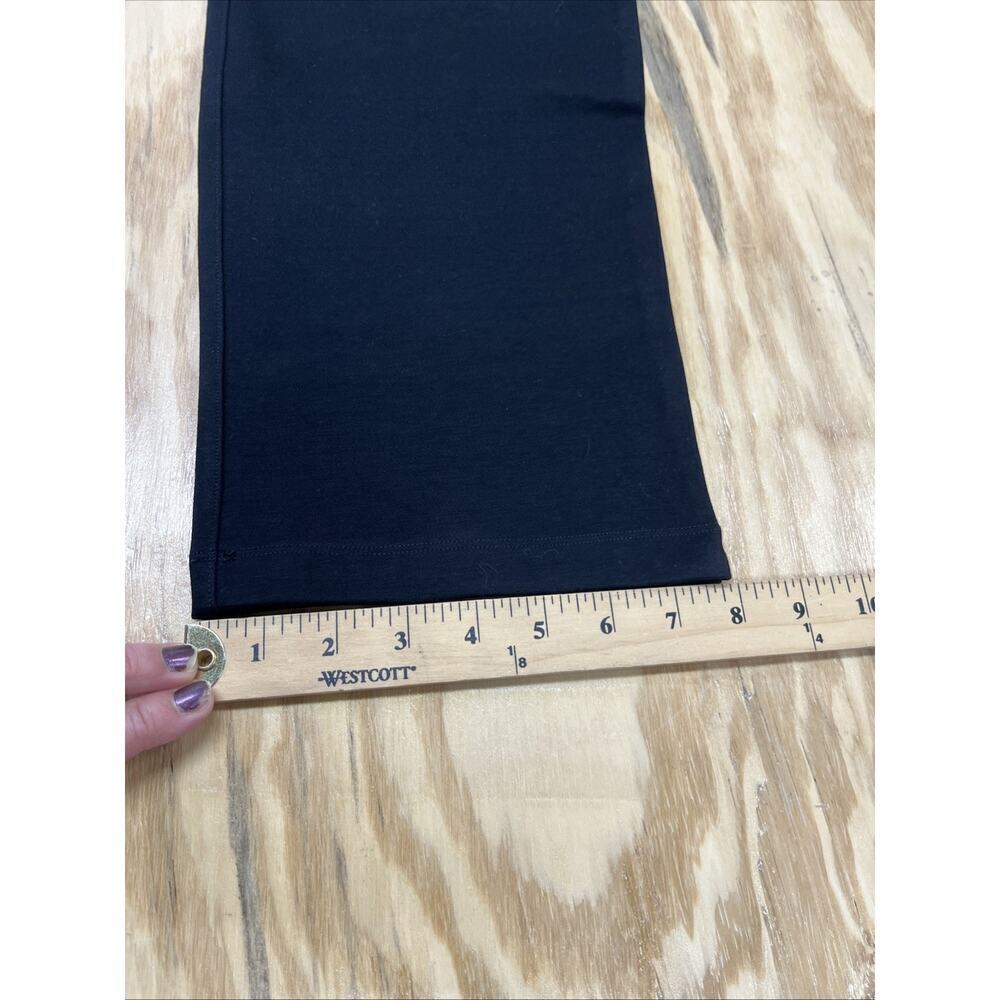 Quince Ultra Stretch Ponte Straight Leg Pants Black Size M X 27 Pull-on - Picture 10 of 11